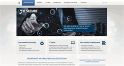 Desktop Screenshot of itsecure.hu